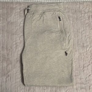 Polo by Ralph Lauren Men's Light Gray Athletic Shorts
